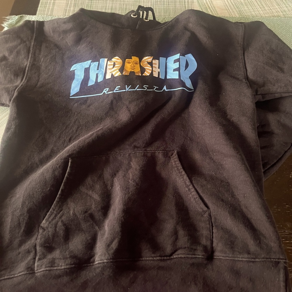 Thrasher Hoodie Brand new good quality bought for 70 will to sell for cheaper